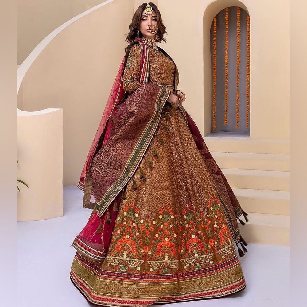RANG RASIYA X FAHAD HUSSAYN – HERITAGE BRIDAL ANARKALI PAKISTANI INDIAN